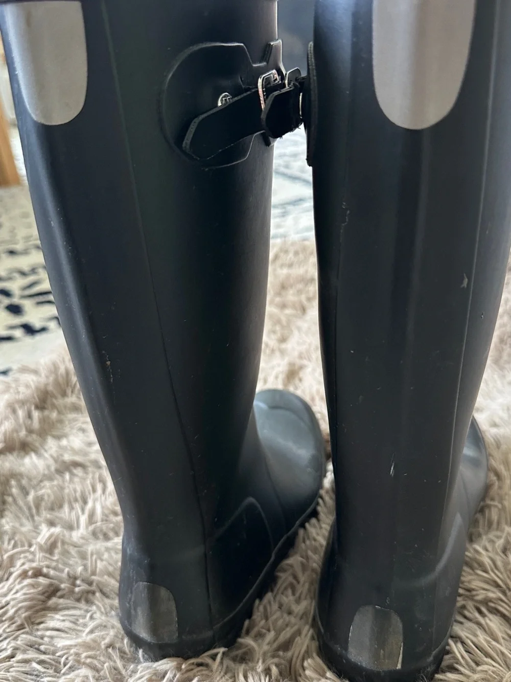 Hunter Kids Original Black Rain Boots  Size 5